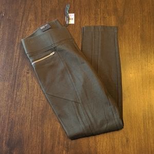 Army Green Ponte Pants